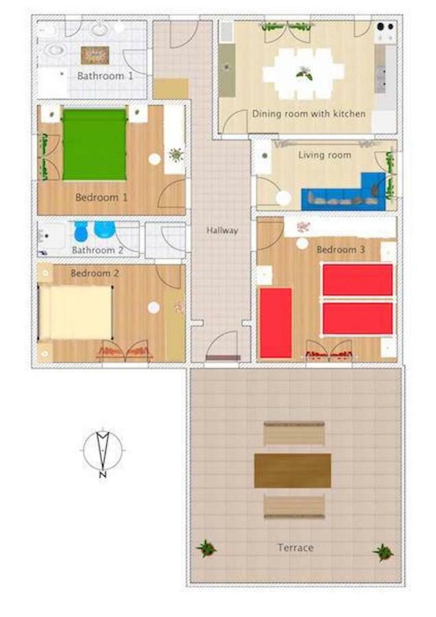 Apartments Villa Ana Дрвеник-Мали Экстерьер фото